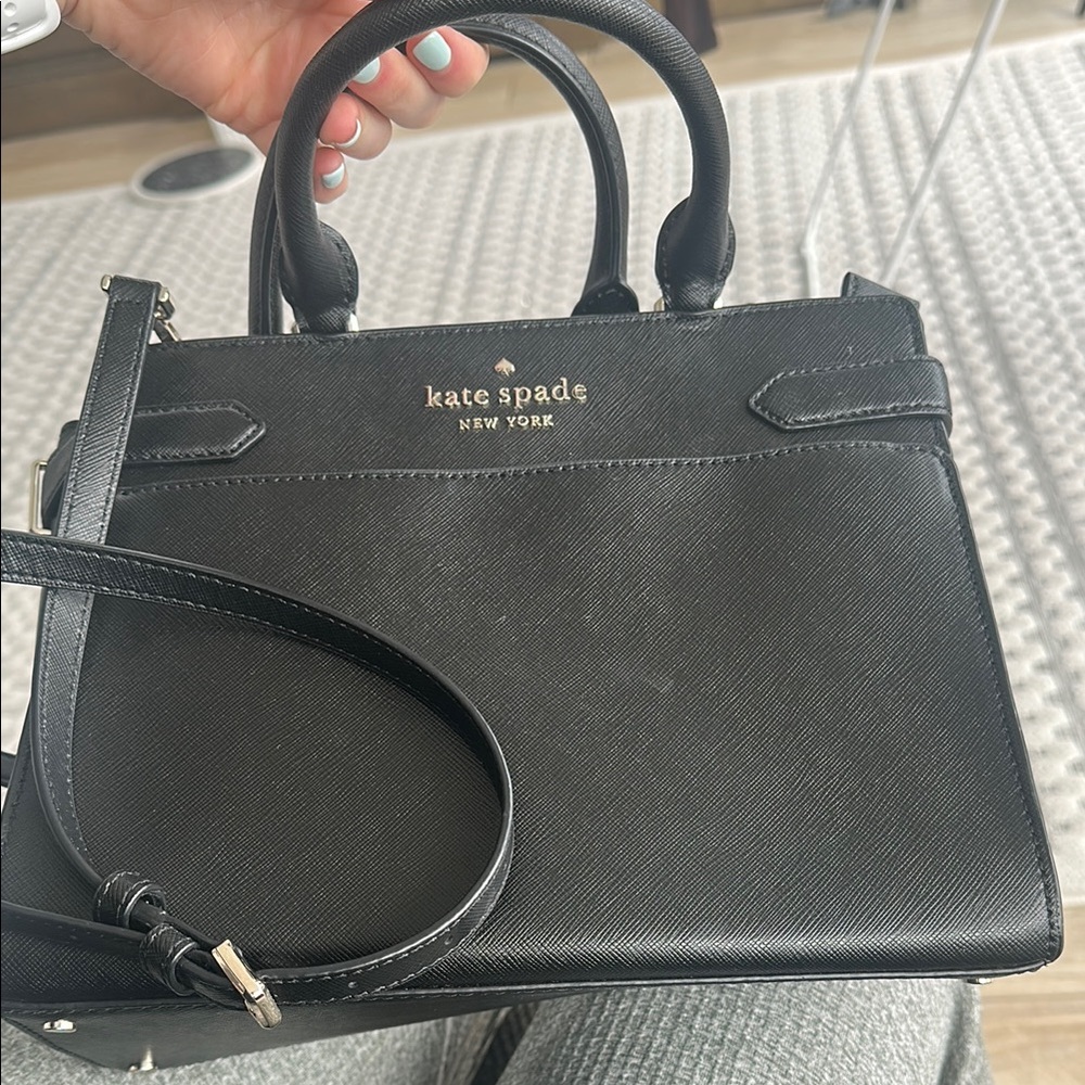 Kate Spade Black Leather Handbag